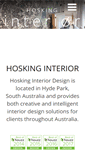 Mobile Screenshot of hoskingdesign.com.au